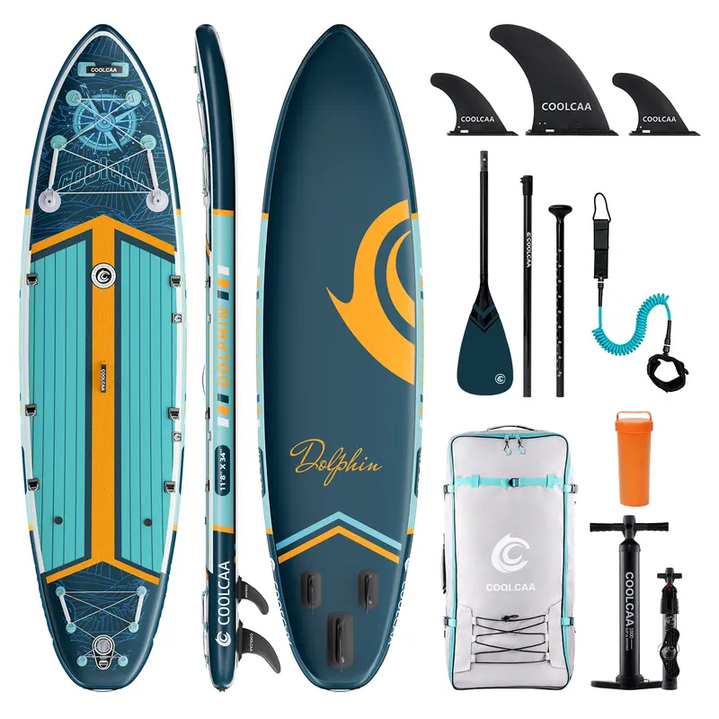11'8 Trail Blazer Aufblasbares SUP Board Package mit Carbon Paddel  （Neues Modell 2026