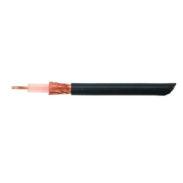 1852 Antennenkabel RG213 – UKW-Koaxialkabel 10 mm, 100-m-Rolle