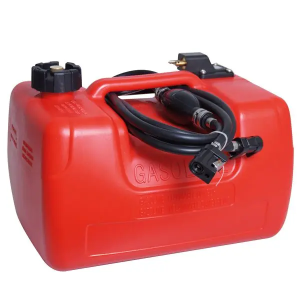 1852 Benzintank 12 l – mit Schlauch, Pumpe und Yamaha-Tankanschluss