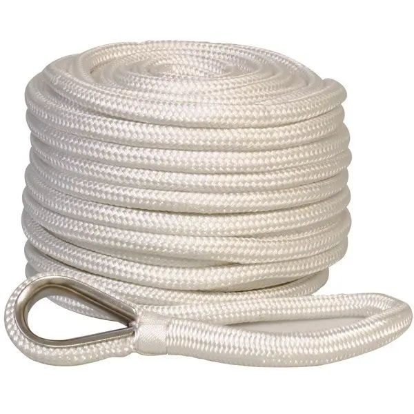 1852 Blei-Ankerleine – geflochtenes Polyester mit Kausch, 30 m