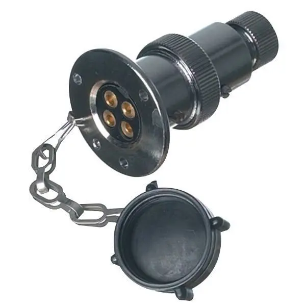 1852 Deckssteckdose / Stecker 4-polig 3A