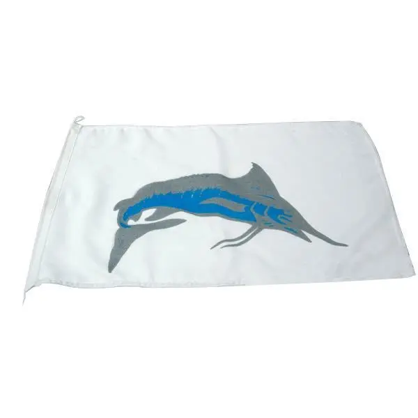 1852 Fisch-Flagge – fröhliche Stimmungsfahne fürs Boot
