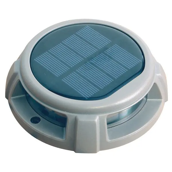 1852 Stegbeleuchtung LED mit Solarpanel weisses Licht