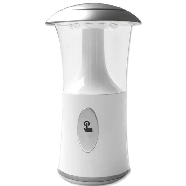 1852 Touch-LED-Laterne batteriebetrieben (4xAA, exkl.) H=16,5cm D=10cm weiss