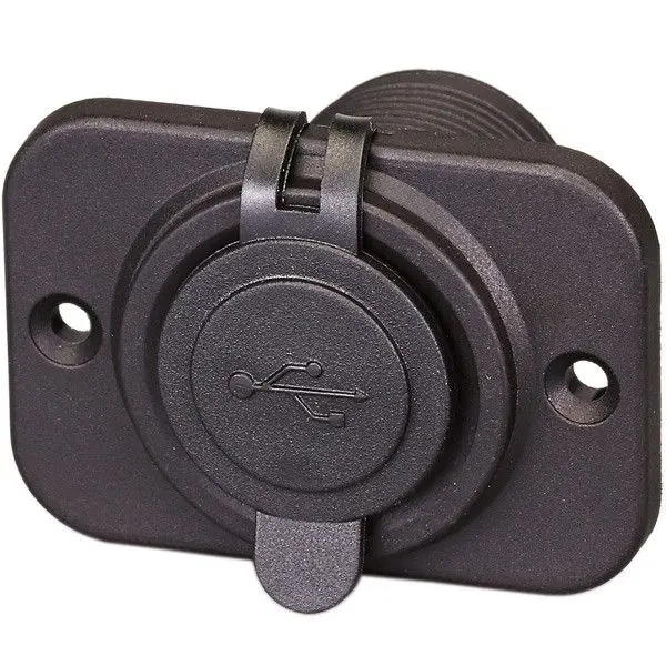1852 USB-Steckdose wasserdicht – Doppel-USB 2,1 A & 1 A, IP65
