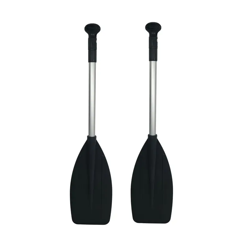 2er Set Teleskop-Paddel aus Aluminium (75–105 cm) / Ergonomischer Rundgriff für sicheren Halt