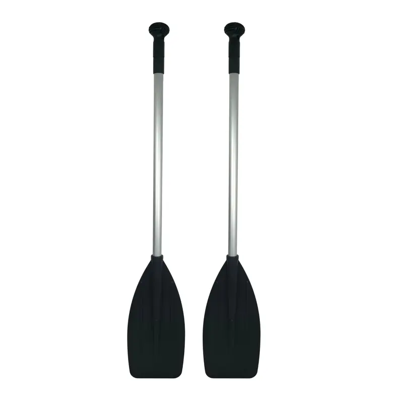 2er Set Teleskop-Paddel aus Aluminium (98–150 cm) / Ergonomischer Rundgriff für sicheren Halt