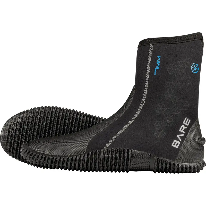 7mm S-Flex Boot, Black