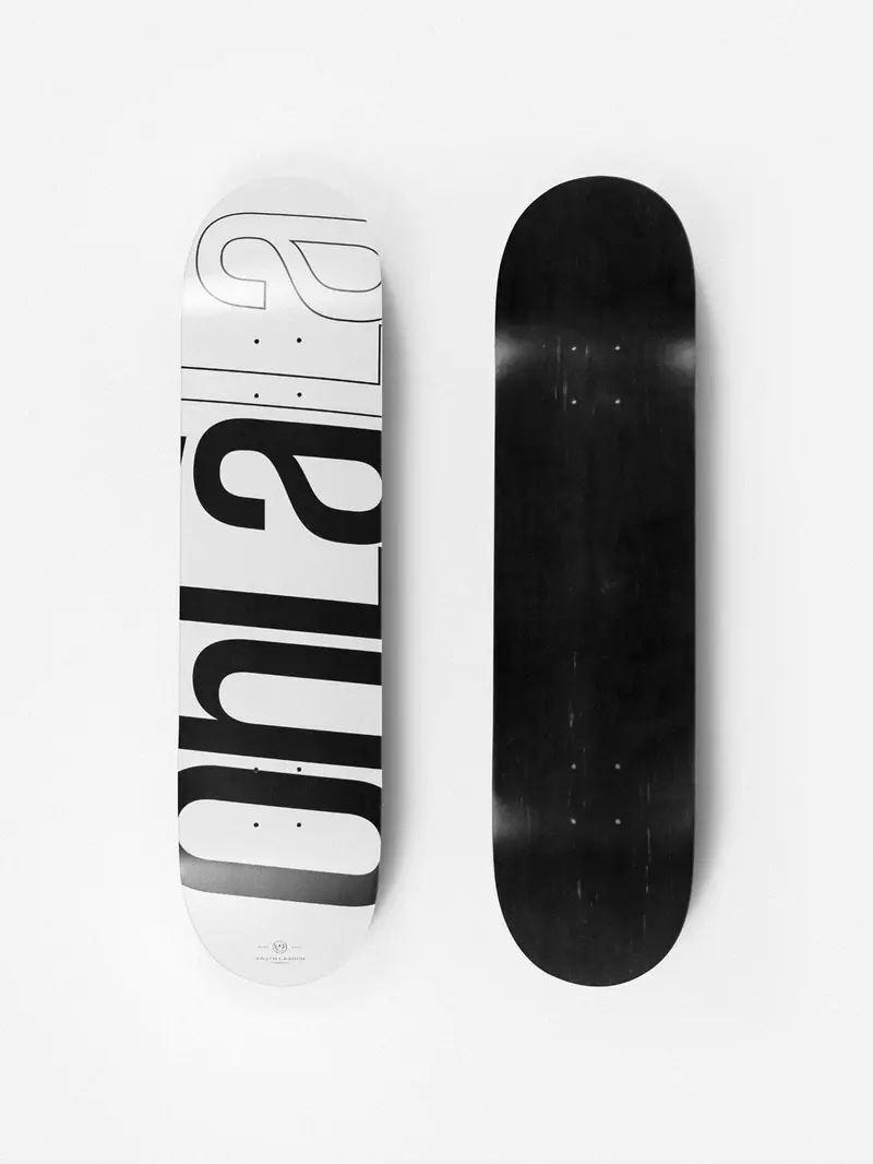 8.25" Skateboard Deck — Oh Là Là