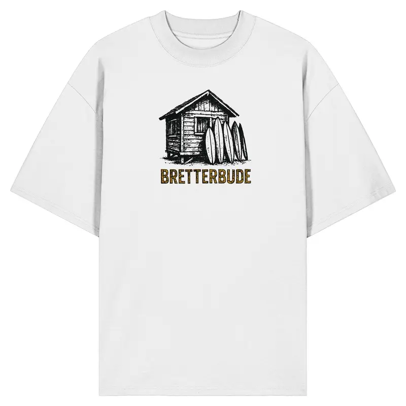 Achtung Bretterbude - Organic Oversize Shirt