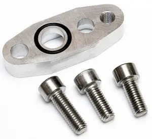 Adapter des Ölrücklauf T3 Turbolader auf GT/GTX Anschluss