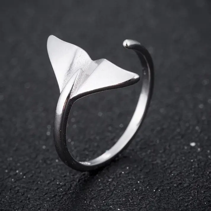 Adjustable Scuba Silver Ring