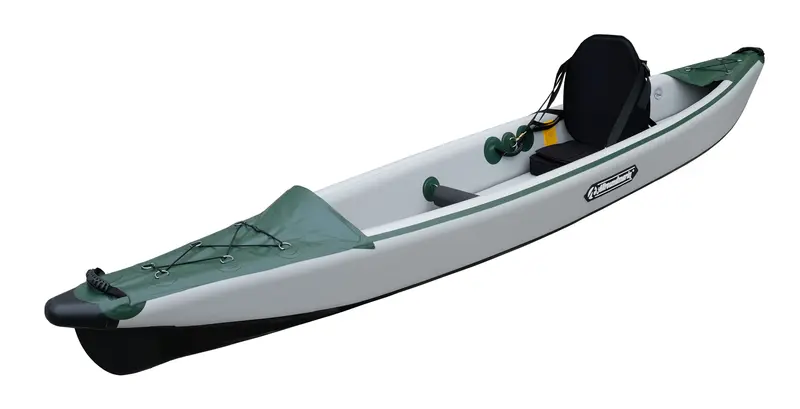 Allroundmarin Hartluft Single-Kajak Flair L grün/grau