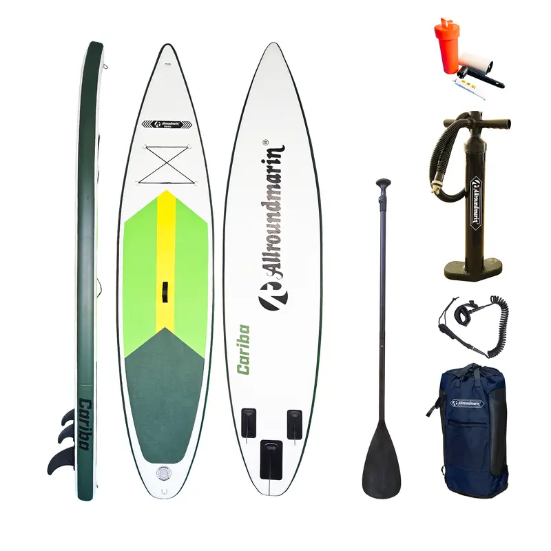 Allroundmarin SUP Cariba weiß/grün 350 cm