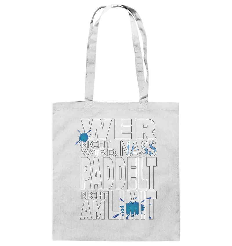 Am Limit - Baumwolltasche