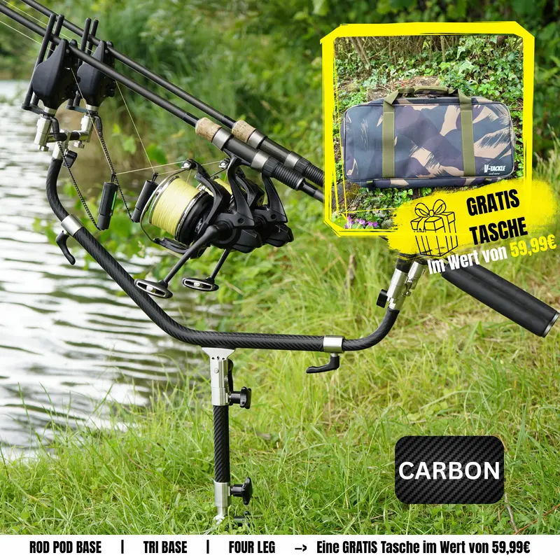 Angebot FREE BAG - Carbon - V1 Rod Pod Base