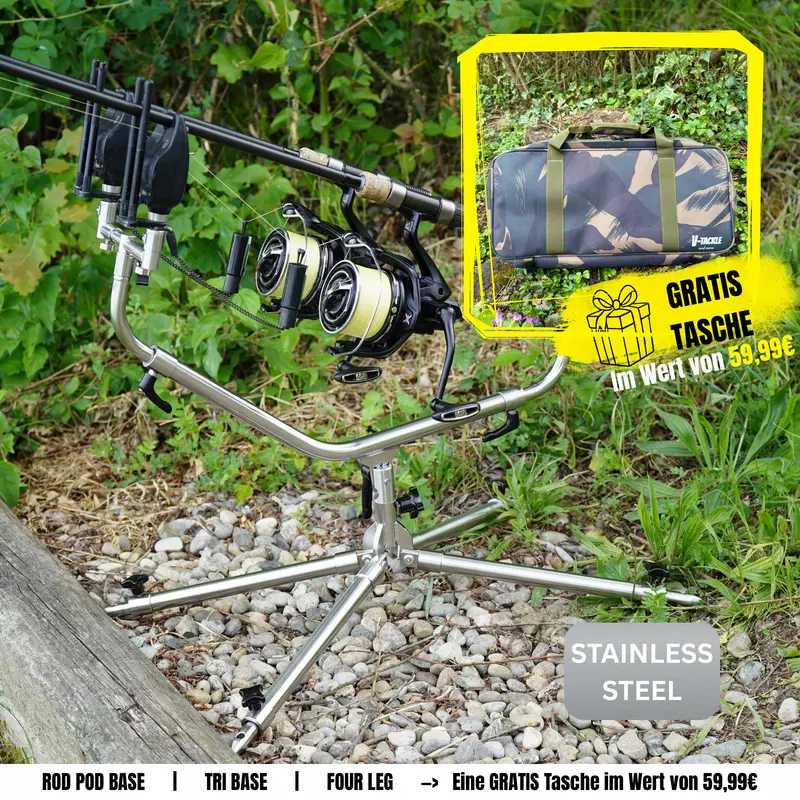 Angebot FREE BAG - Edelstahl - V1 Rod Pod Four Leg