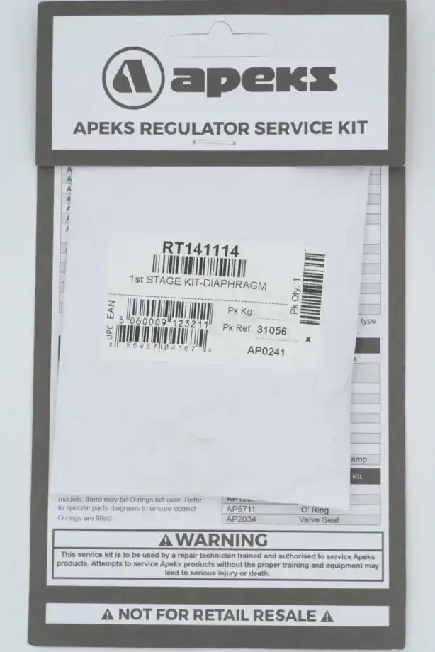 Apeks Revisionskit 1. Stufe AP0241