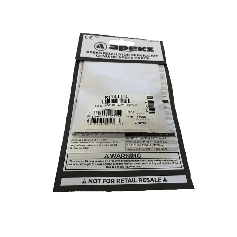 Apeks Service Kit 1 Stufe