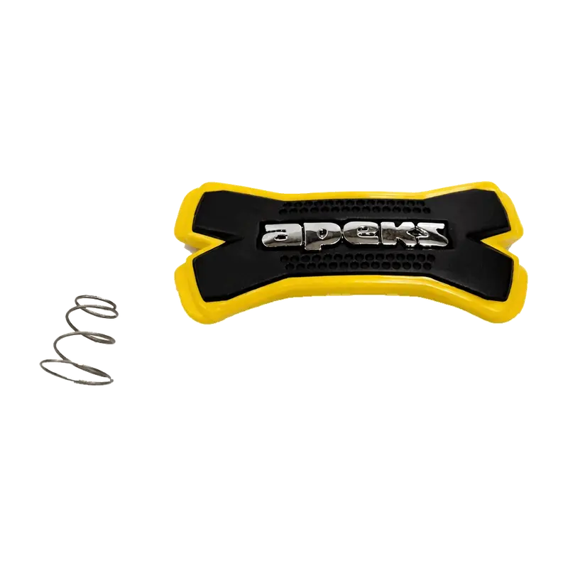 Apeks XTX Luftduschenknopf mit Feder gelb