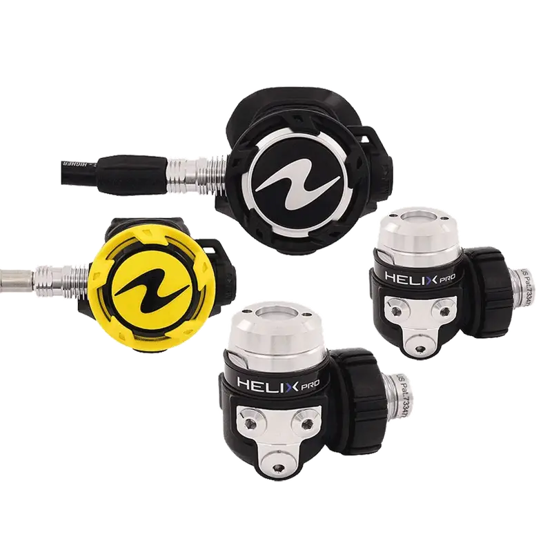 Aqua Lung Atemregler – Kaltwasser Set Service 1+2 Stufe + Octopus + zus. 1. Stufe