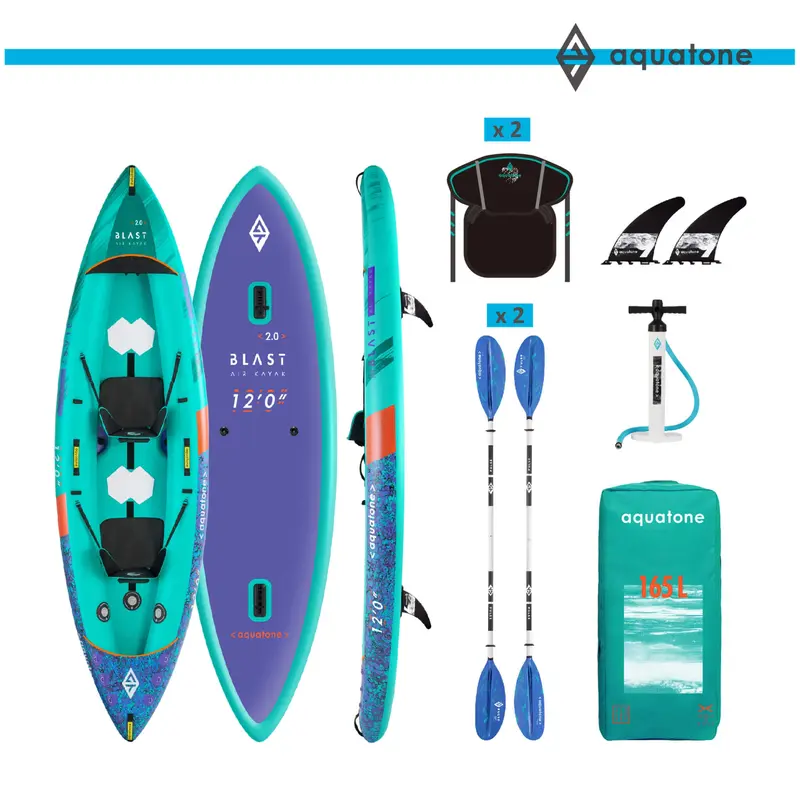 Aquatone Blast 12'0" Kajak Zweisitzer 365 cm 2026