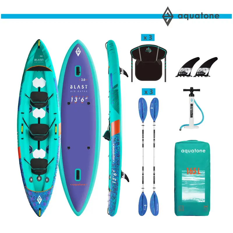 Aquatone Blast 13'6" Kajak Dreisitzer 410 cm 2026