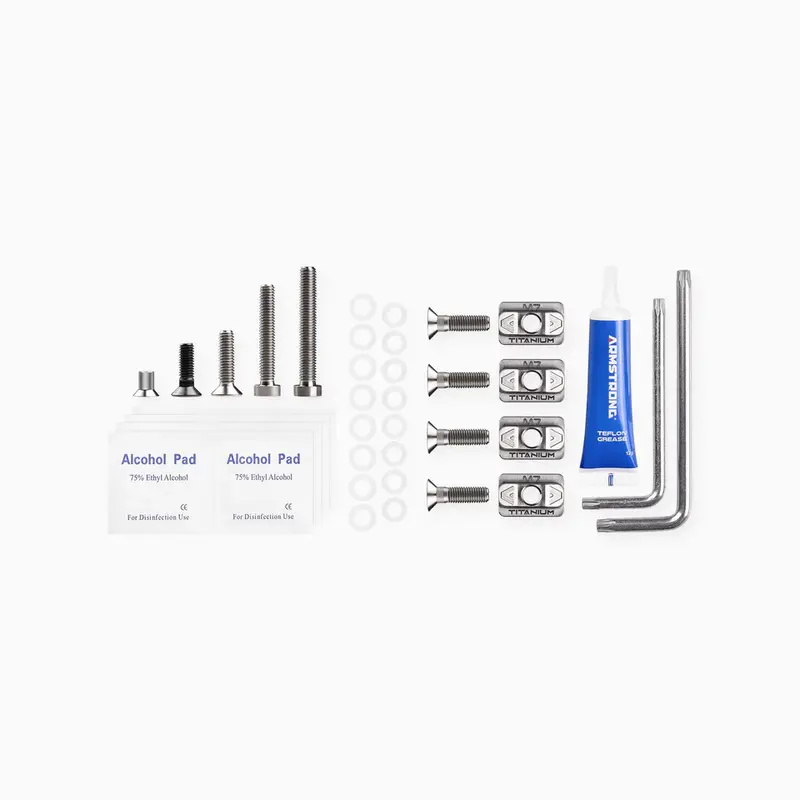 Armstrong Alloy Mast Top Plate Hardware Set