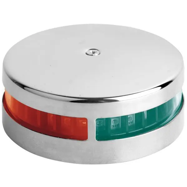 Attwood LED Positionslaterne – Zwei-Farben, Aufbaumontage, rostfreier Stahl