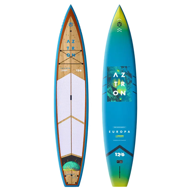Aztron 12'6 Europa Bamboo SUP Hard Board 2026