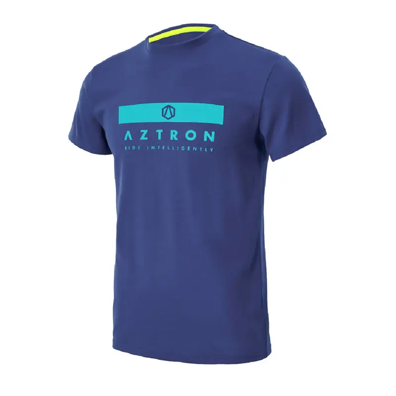Aztron Logo Icon Tee T-Shirt blau