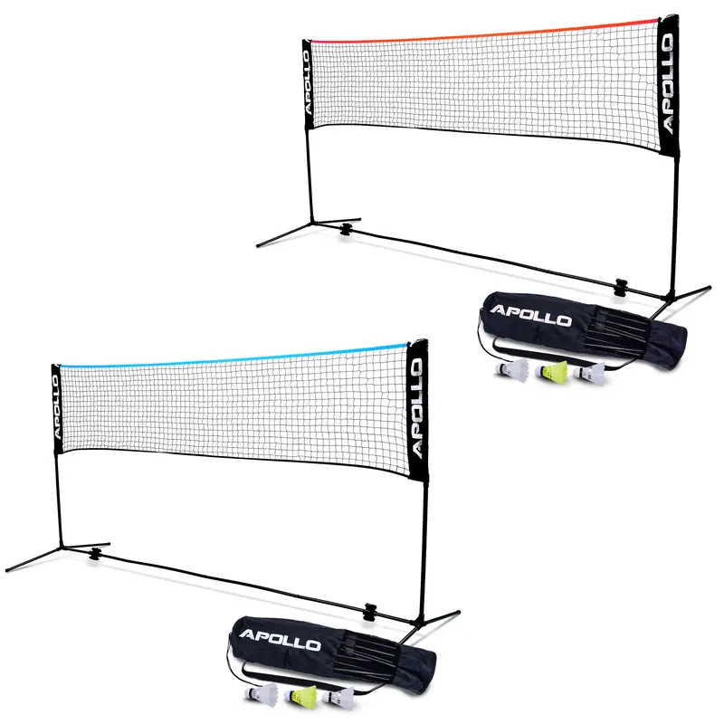 Badminton Netz - Volleyball Netz, höhenverstellbar, verschiedene Breiten