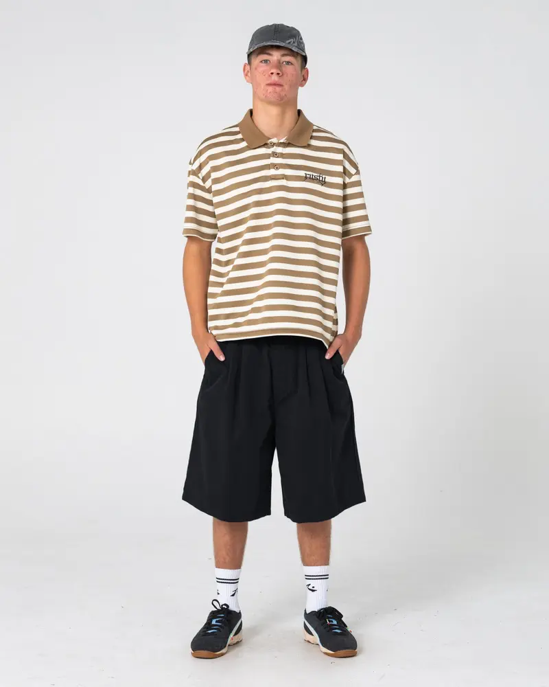 Banshee 24" Elastic Pleated Short