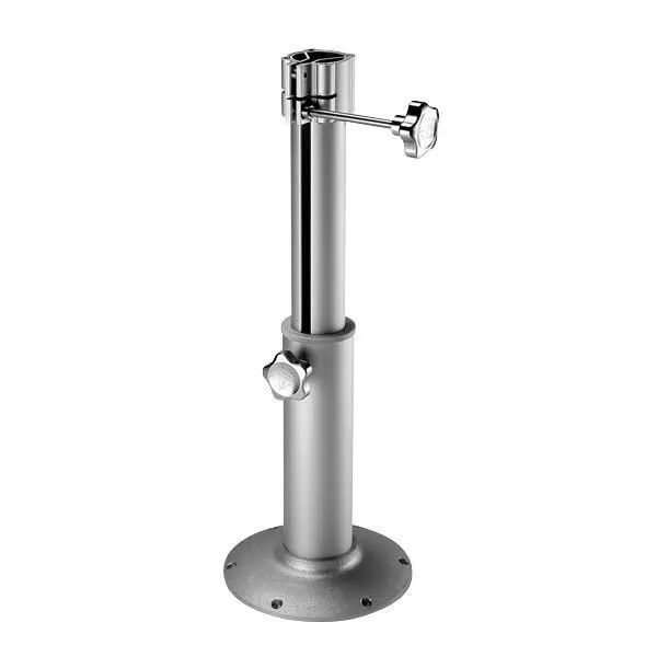 barka Stuhlkonsole D=80mm Basis D=220mm Höhe verstellbar H=40-60cm 360° drehbar