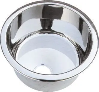 Barka Waschbecken Edelstahl – rund, Ø 30 cm
