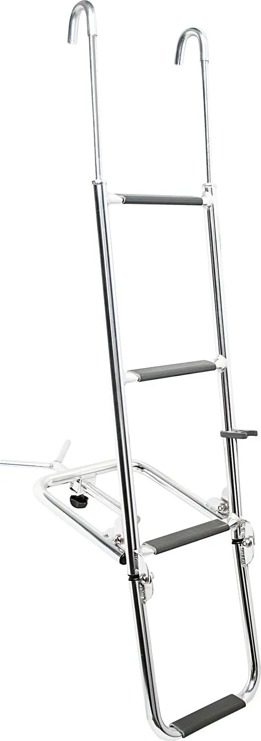 Batsystem Bugleiter zum Einhängen – 4-stufige Aluminium-Einstiegsleiter für Bug und Bugkorb