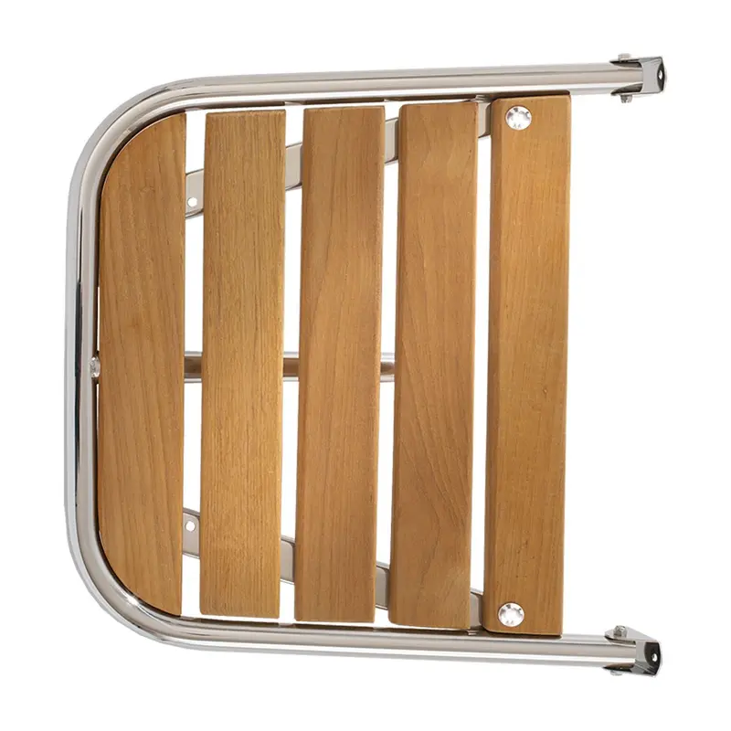 Batsystem Heckplattform für Motorboote – Teak-Trittfläche, 450 × 360 mm