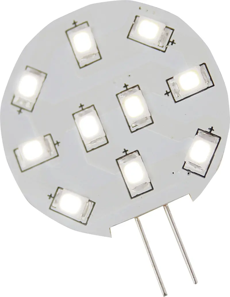 Batsystem LED-Leuchtmittel G4 – warmweiß, dimmbar, 10 SMD, 140 lm