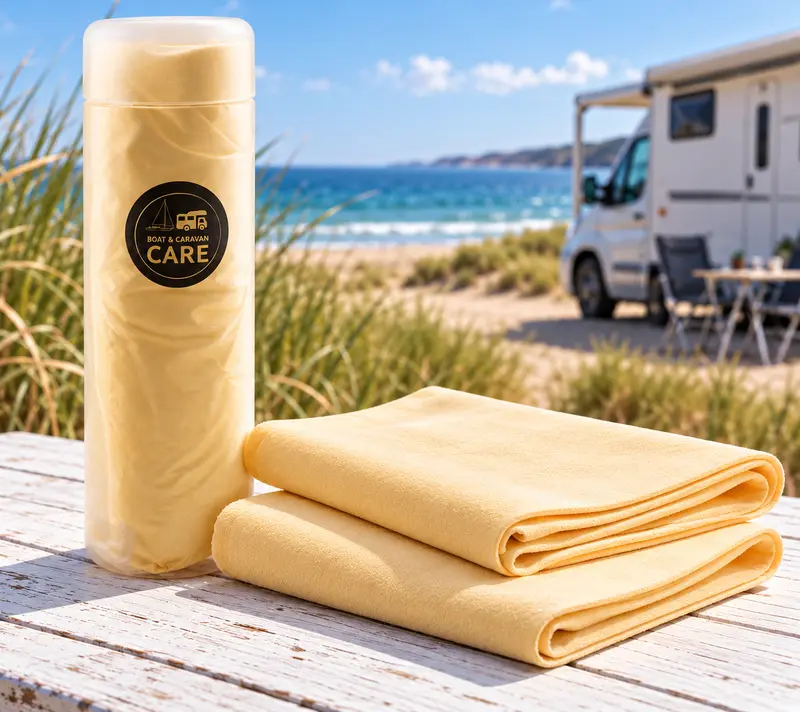 BCC Drying Towel 2er Vorteilspack | Boot, Wohnmobil & Caravan