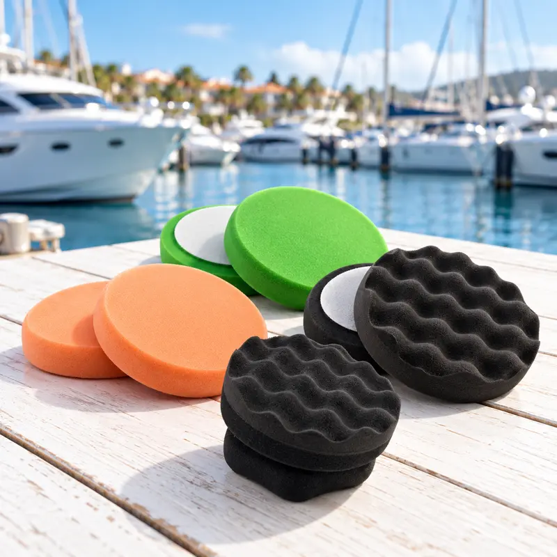 BCC Polierpad-Set 6-teilig | Boot, Wohnmobil & Caravan