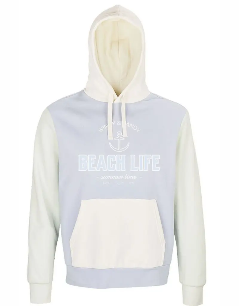 Beach Life 3fbg. Oversize Hoodie