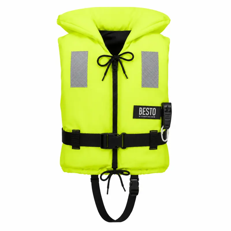 Besto Rettungsweste Gelb– Feststoffweste  Für Babys - Kleinkinder ( 0-40kg)