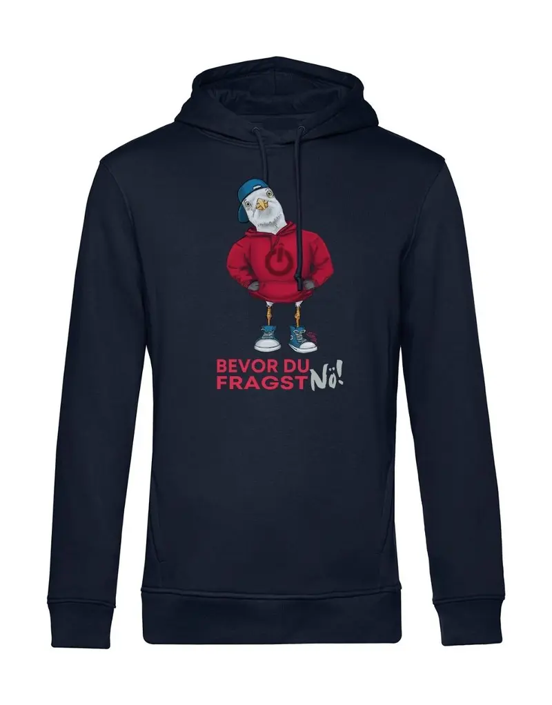 Bevor du fragst Küstenkalle Hoodie