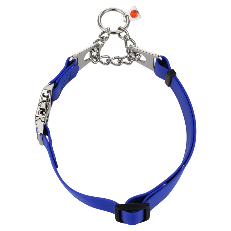 BioThane® Adjustable Halsband mit Durchzugskette und Spyder Verschluss, verstellbar