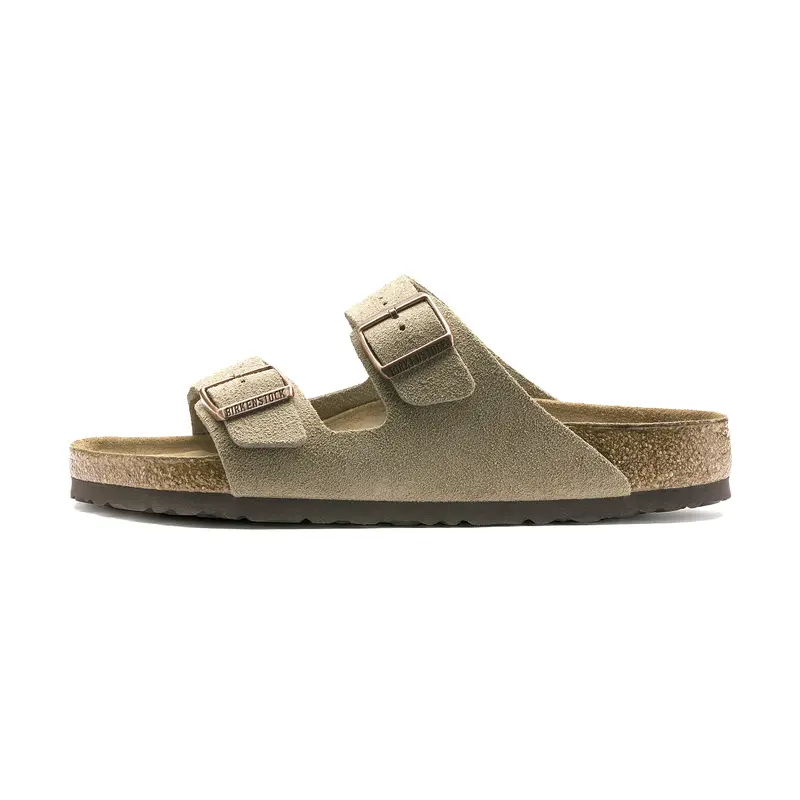 BIRKENSTOCK ARIZONA BS TAUPE SUEDE LEATHER UNISEX REGULAR FIT