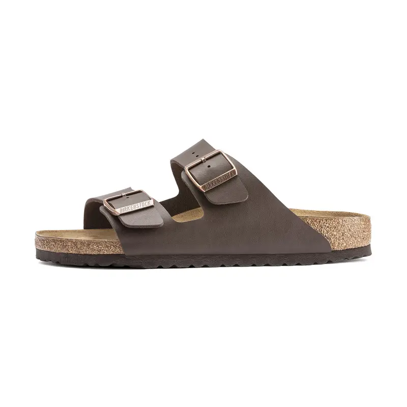 BIRKENSTOCK ARIZONA DARK BROWN BIRKO FLOR UNISEX REGULAR FIT