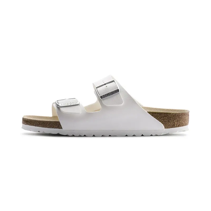 BIRKENSTOCK ARIZONA WHITE BIRKO FLOR UNISEX REGULAR FIT