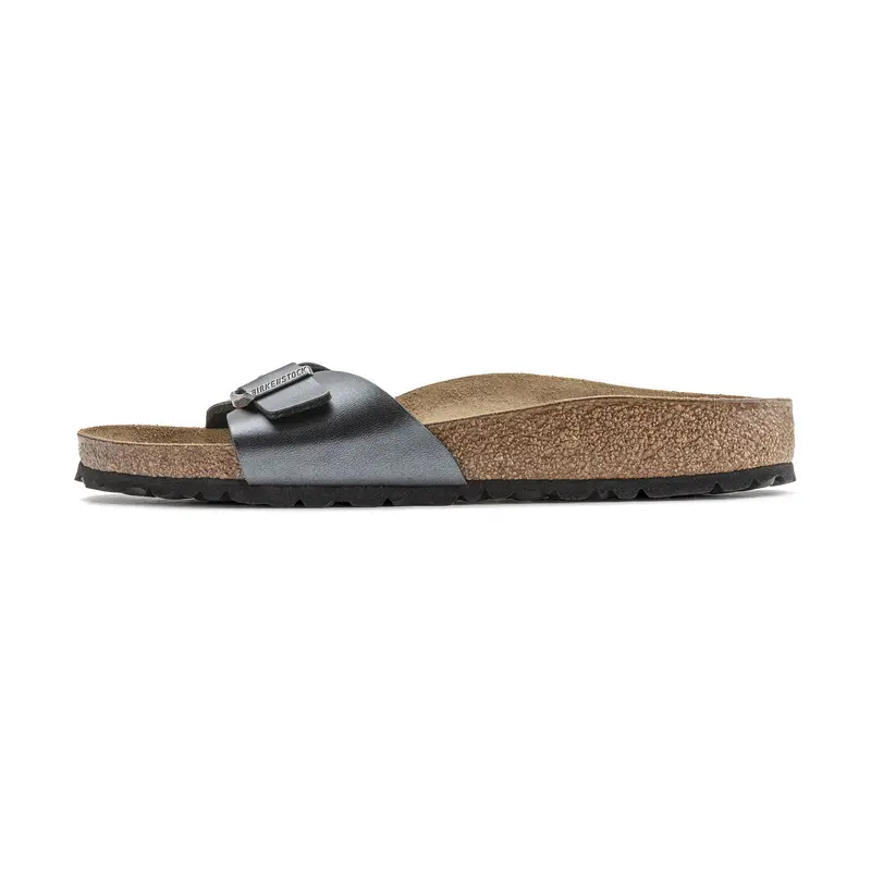 BIRKENSTOCK MADRID METALLIC BLACK WOMEN REGULAR FIT
