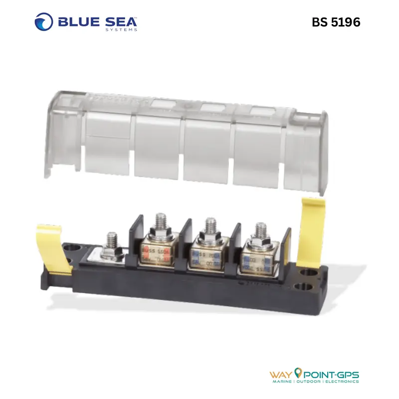 Blue Sea Systems BS5196 Fuse Block MRBF 3 Stromkreise 1 Einspeisung