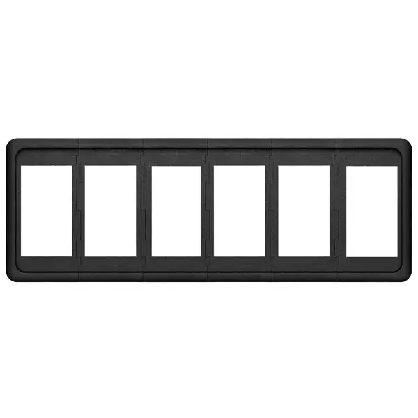 Blue Sea Systems Contura Mounting Panel – Schalterpanel für 6 Schalter